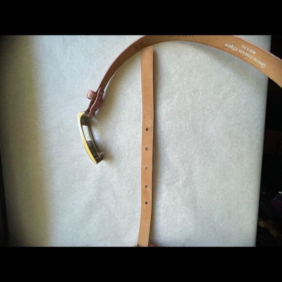 Tardini Genuine American Alligator woman’s belt size 32 main image 7
